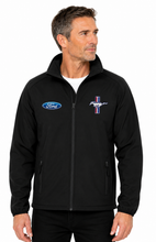 Load image into Gallery viewer, Ford Mustang Racing Softshell Jacket