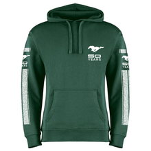 Load image into Gallery viewer, Ford Mustang 50 Years Organic Cotton Hoodie #3903