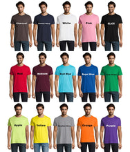 Load image into Gallery viewer, Personalized Custom T-shirts for Men & Women Classic Movie / Music and TV Fonts