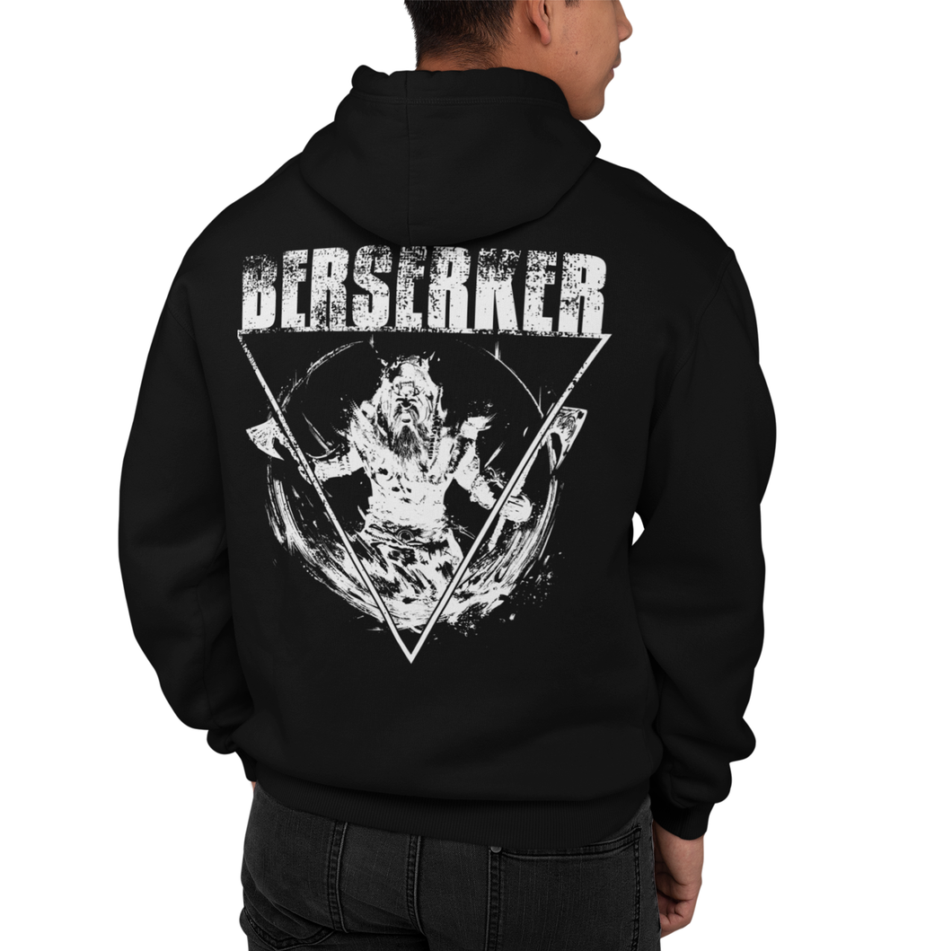 Vikings Men's Hoodie Berserker Norse Raider