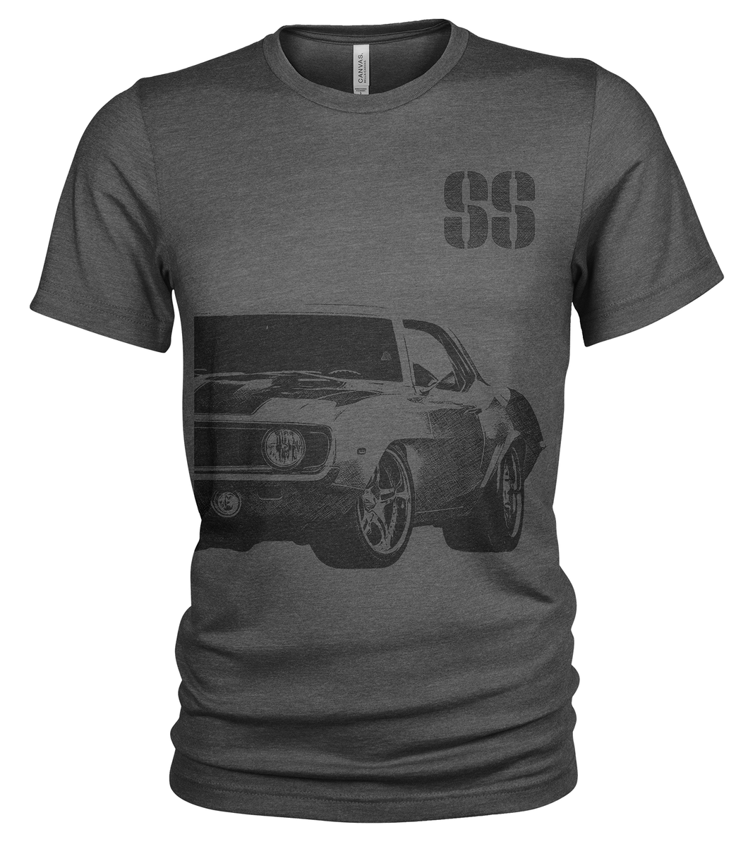 Chevrolet Camaro SS '69 Grunge Men's T-Shirt