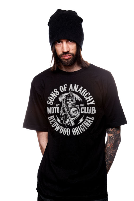 Sons Of Anarchy Moto Club Black T-Shirt