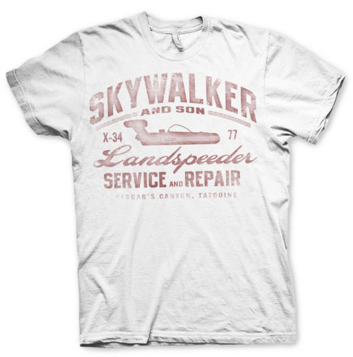 Star Wars Landspeeder Skywalker And Son T-Shirt