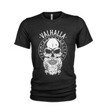 Load image into Gallery viewer, Valhalla Awaits Vikings T-Shirt
