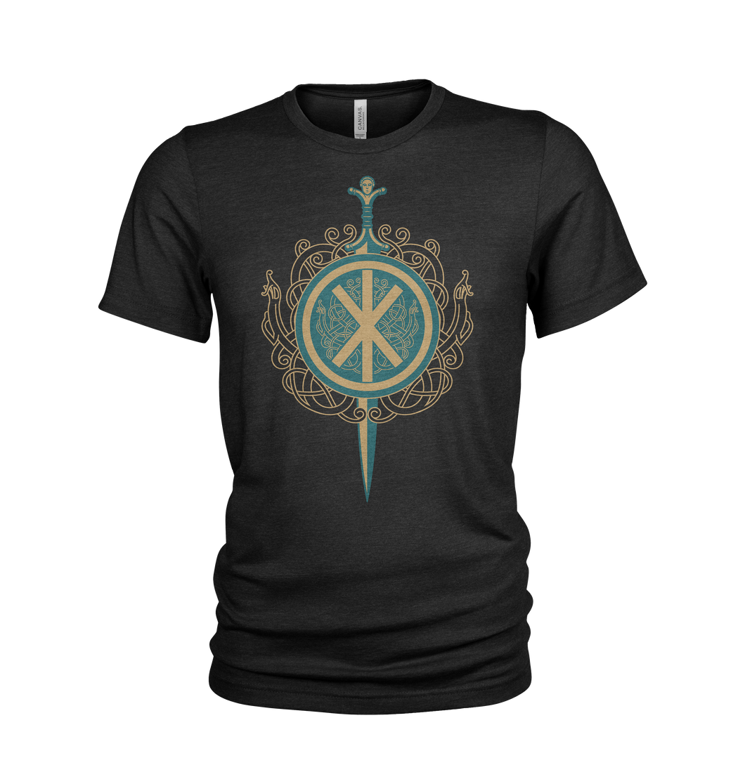 Pagan Norse Vegvisir Vikings T-Shirt